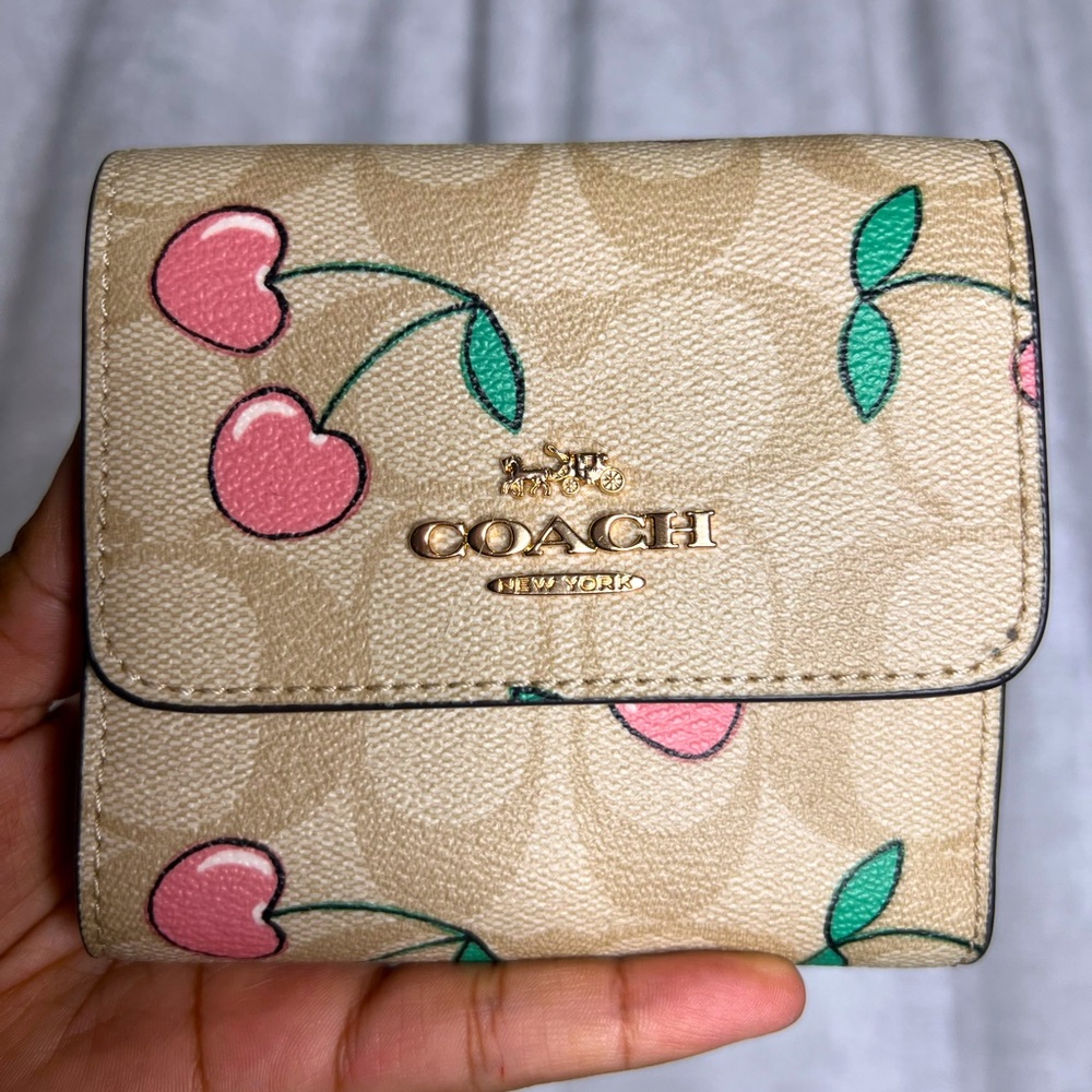 Coach Cherry Wallet